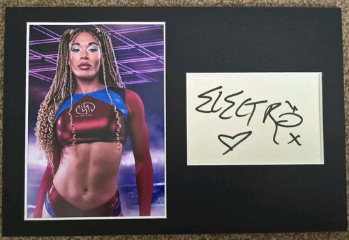 Electro signed 12x8 gladiators - electro,