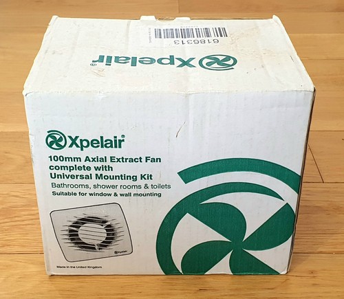 Xpelair dx100t 100mm - dx100t, axial