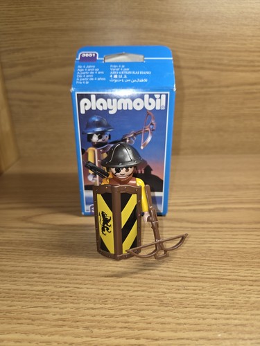 Playmobil black lion knight - lion,