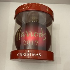HARRODS CHRISTMAS BAUBLE 2017