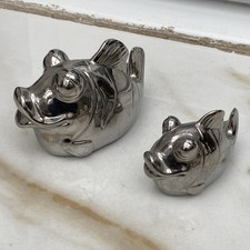  Small tabletop Fish set Decorative Ornament Figures Sculptures