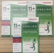 Set Of 3 - 11 Plus Essentials Books - English Topics (11+)
