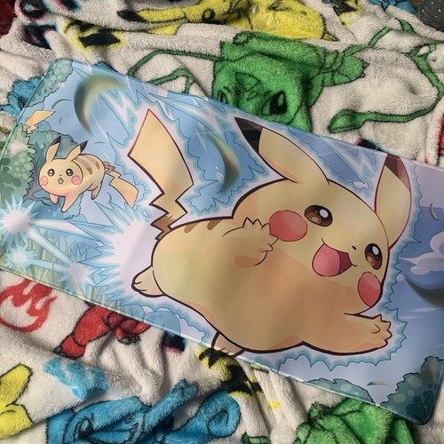 Pikachu rubber playmat play - playmat,