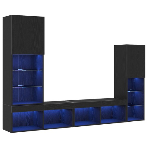 Wall units piece with led - tv,
