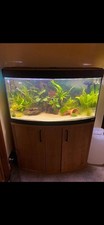 Juwel Vision 180 Litre Aquarian and Cabinet In Light Wood Colour Fish Tank LED