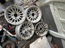 Set Of Four Period Alloy Wheels 1978 Toyota Corolla Lift Back 5 1/2J x 13 used