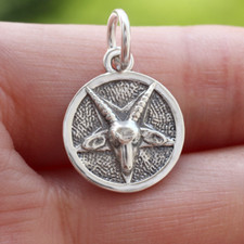 925 Sterling Silver Baphomet