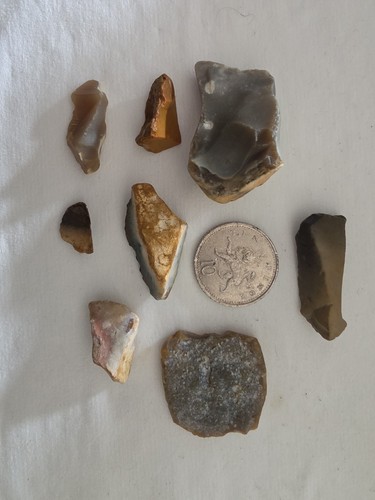 Flint stone chips studland - stone,