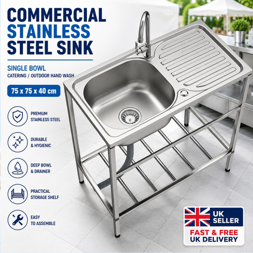 Commercial sink kitchen - commercial,