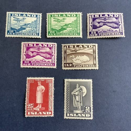Iceland 1934 air cat - , +
