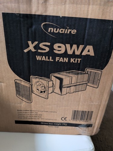 Nuaire 9wa wall mounted - xs,