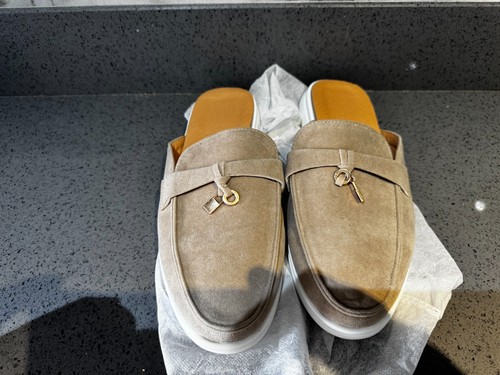 Mens beige suede - beige, on