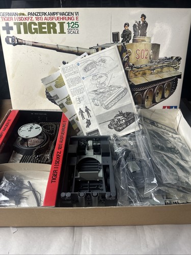 Tamiya tiger i german - tamiya, 1/25