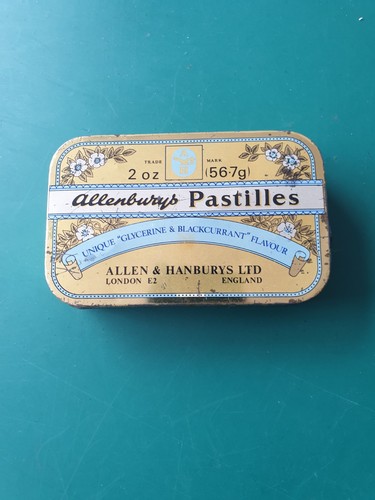 Vintage allenburys pastilles - allenburys,