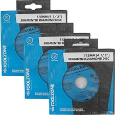 3-Pack 115mm 4.5” Diamond