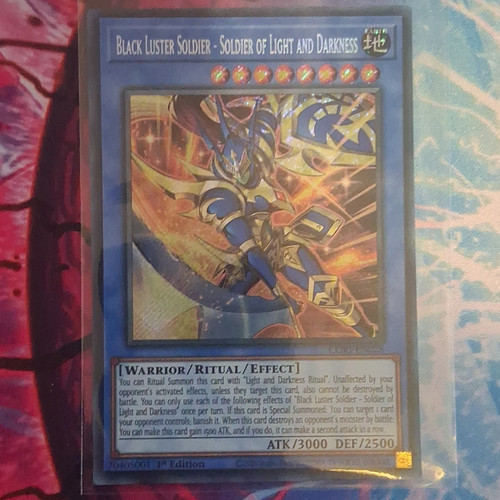 Black luster soldier - yu-gi-oh!,