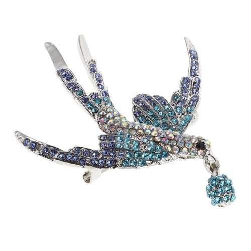 Colorful swallow brooch pin - brooch,