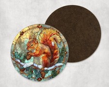 Squirrel Winter Animal Scene