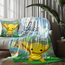 Throw Blanket and Pillowcase