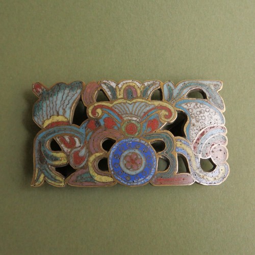 Buckle partitioned enamels - buckle,