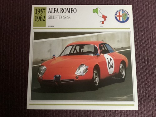 Alfa romeo giulietta ss sz - romeo,,