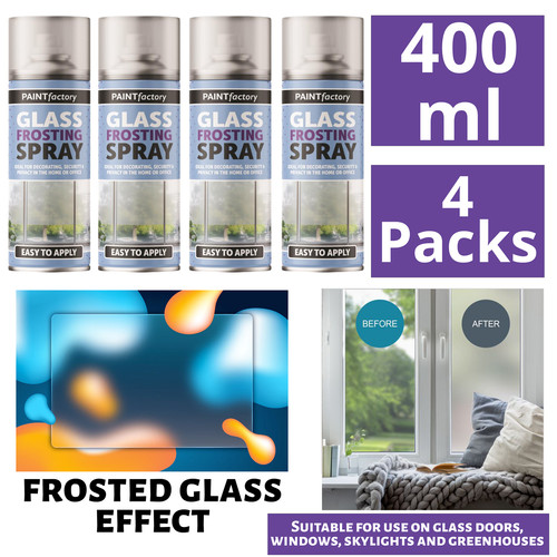 Glass frosting paint - glass,