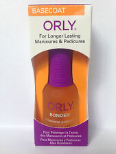 ORLY BONDER Rubberized Base Coat For Lasting Adhesion 18ml!!!