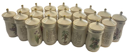 Vintage spice jars the - 21,