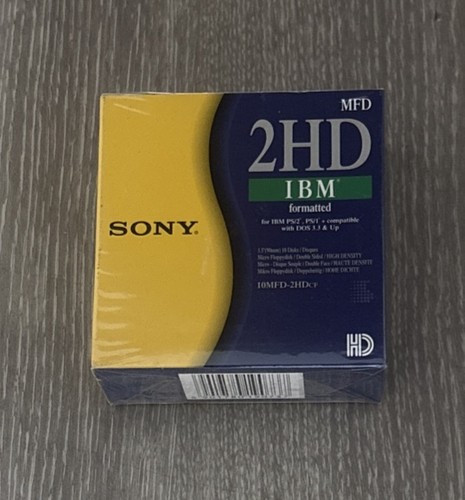 Sony 2hd ibm formatted - sony,