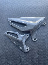 For Panigale V4 V4S V4 DucatiR Streetfighter 3K Carbon Fibre Heel Guards 2018+