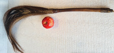 Vintage African Leather and Horse Hair Fly Whip / Whisk / Swat