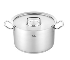 Fissler Original-Profi Collection Stainless Steel 6.3 Liter Stock Pot with Lid 