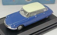 OXFORD 1.76  Citroen DS19 Delphinium Blue/White  76CDS003 OO GAUGE