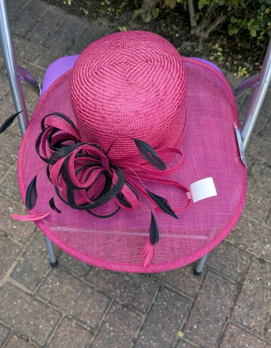 Ladies fuchsia pink - m, one