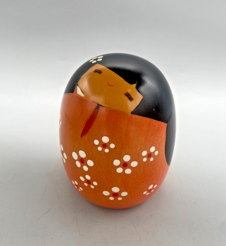 Japanese vintage kokeshi doll - japanese,