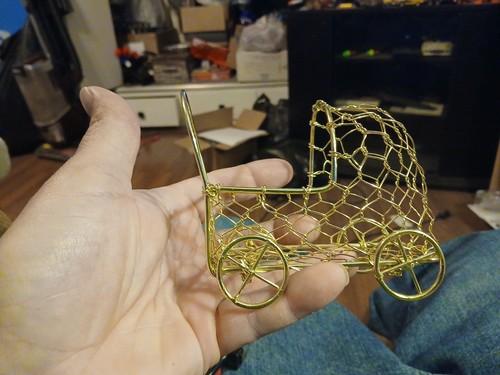 Vintage tall metal - 3-1/2",