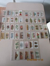 WD & HO Wills Gardening Hints 1923 Full Set of 50 cards in plastic sleeves