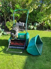 Qualcast Classic 43s TEN BLADED Petrol Self-Propelled Cylinder Lawnmower