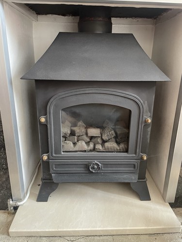 Gas fire cast iron - fire,