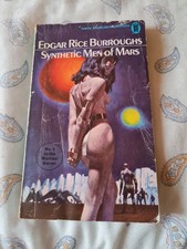 Edgar Rice Burroughs 'Synthetic men of Mars' 1972 NEL 1st edition paperback