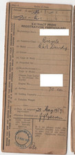 OLD LOGBOOK bsa dandy  mancave
