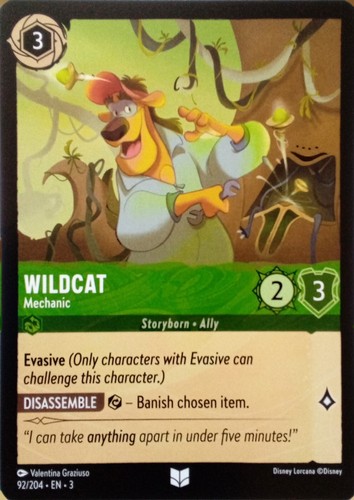 204 wildcat mechanic into - 92/204,