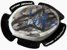 Alvaro Carpe Race Worn and Signed Knee Slider Red Bull KTM Ajo 2025 MotoGP 1