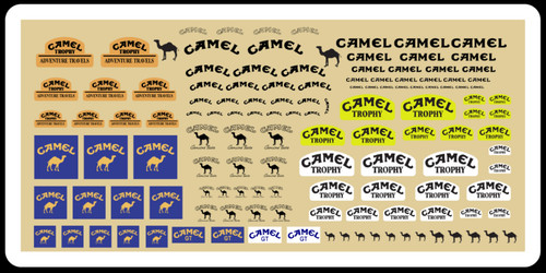 Decals camel trophy - decals,