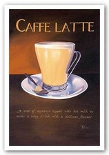 Coffee art print urban - coffee,