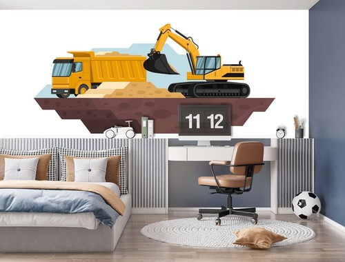 Fleece mural wallpaper - mural,