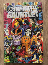 The Infinity Gauntlet Marvel Comics (1st Printing First Edition, 1992) - TPB