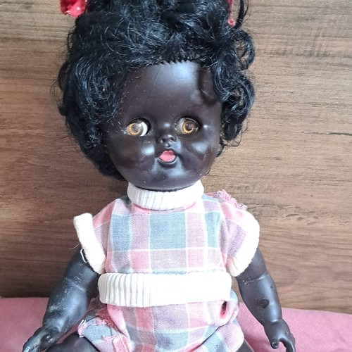 Vintage baby doll dark - baby,