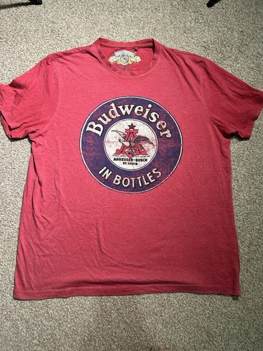 Official budweiser vintage red - official,