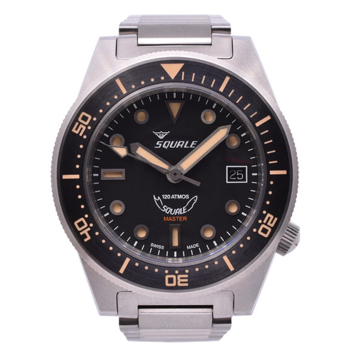 Squale master titanium 120 - titanium,